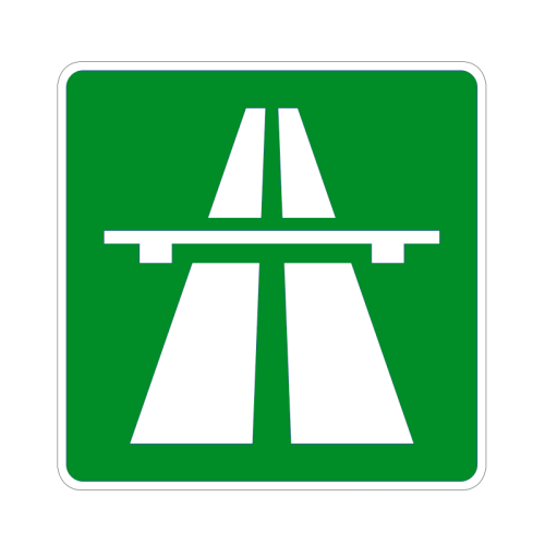 Dopravná značka - Diaľnica - 309